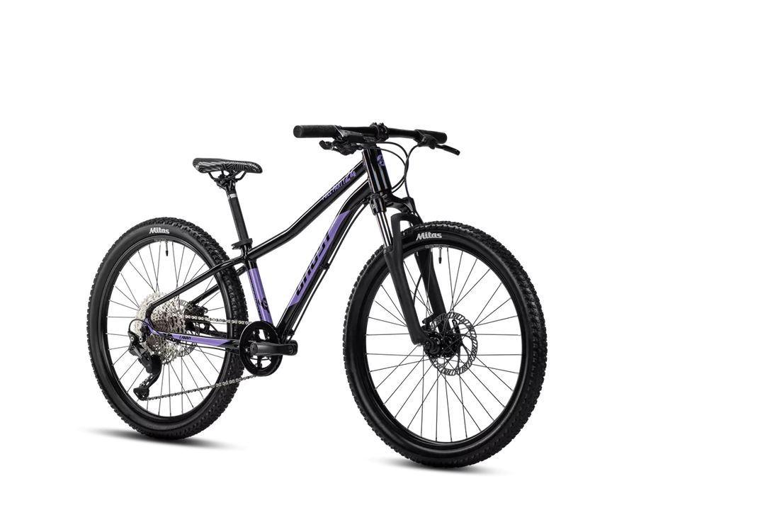 Ghost Bikes Lanao 24 Full Party Black 24" 2025 Kids Bike