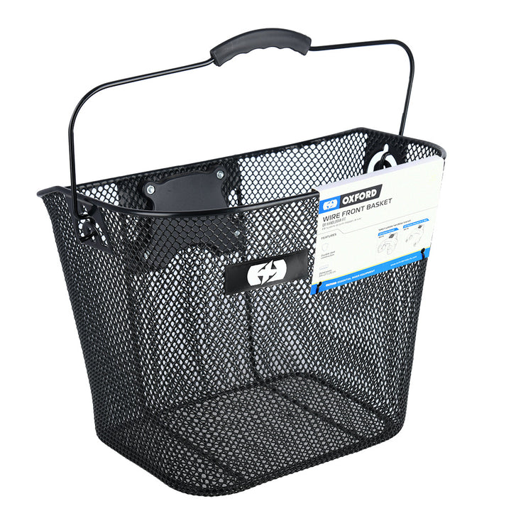 Oxford Wire Front Basket Quick Release
