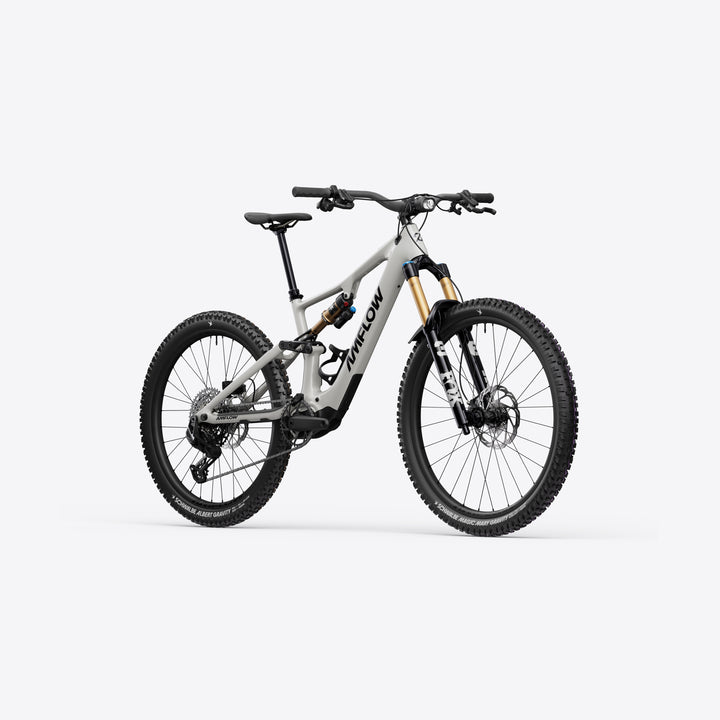 Amflow PX Carbon Pro Moonstone Grey 2027 Electric Mountain Bike