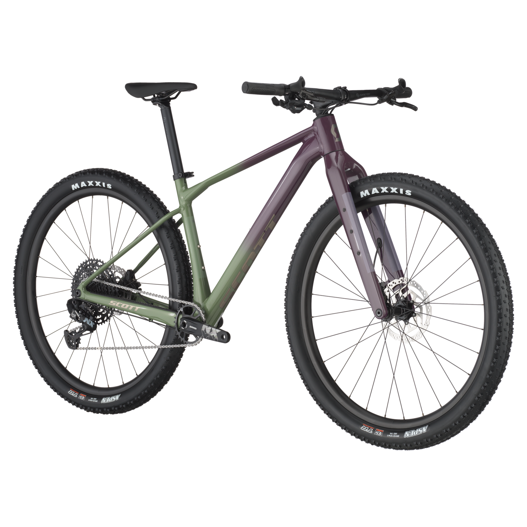 Scott Scale Gravel 20 Bike Olivine Green Blackberry 2025 – Les's