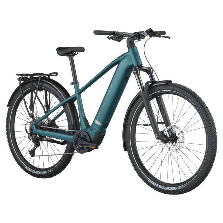 Scott Axis 30 Green 2026 Electric Hybrid Bike