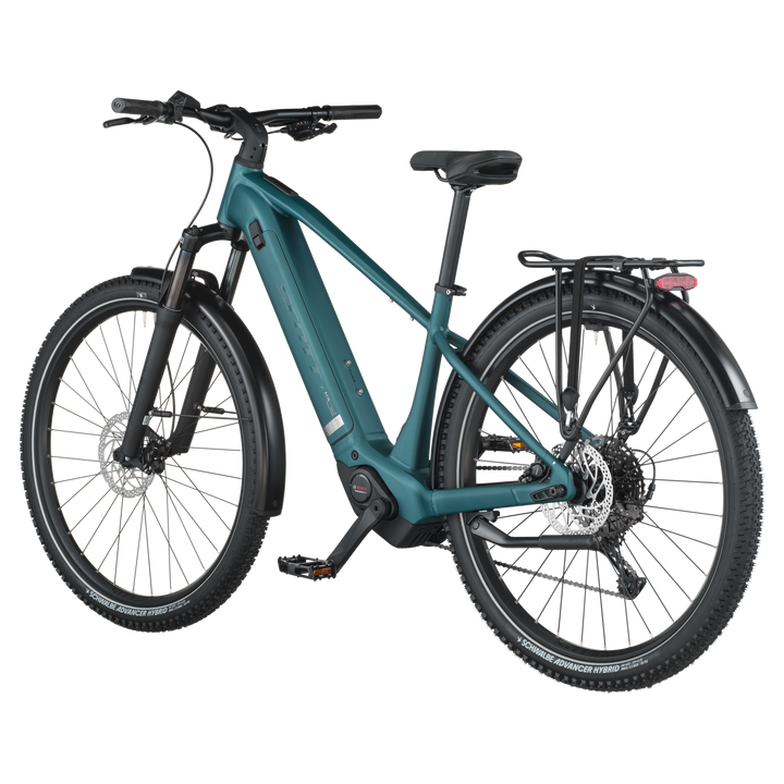 Scott Axis 30 Green 2026 Electric Hybrid Bike