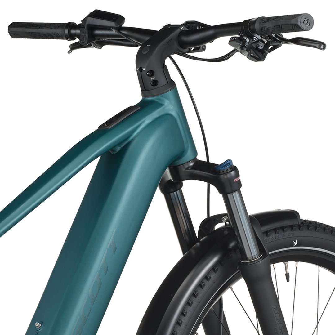 Scott Axis 30 Green 2026 Electric Hybrid Bike