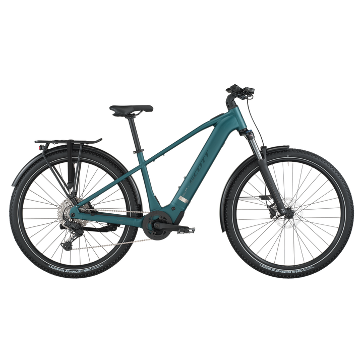 Scott Axis 30 Green 2026 Electric Hybrid Bike
