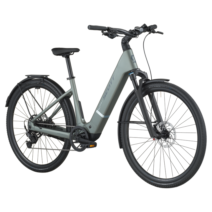Scott Passage 20 Wave Green 2026 Electric Hybrid Bike
