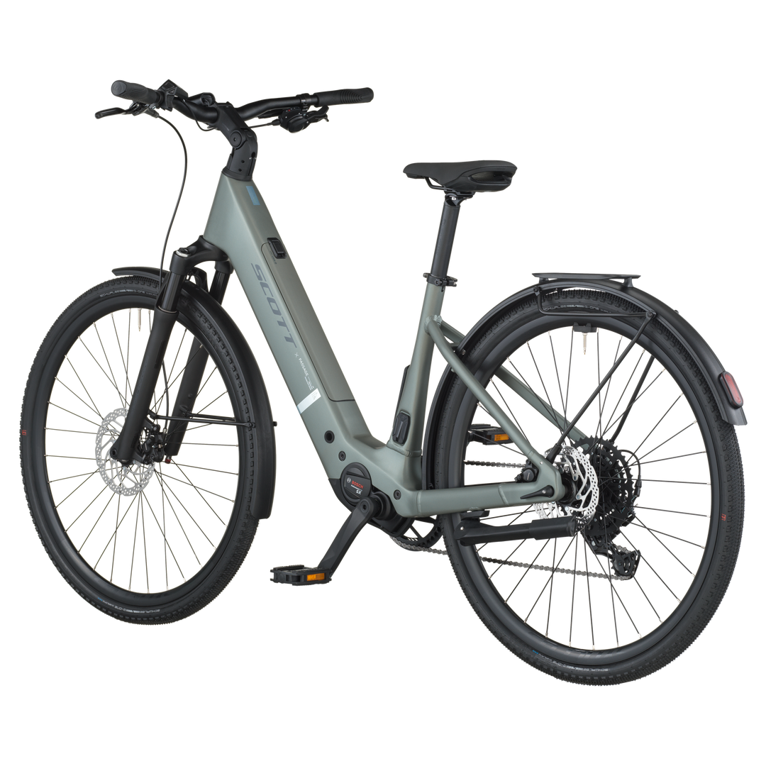 Scott Passage 20 Wave Green 2026 Electric Hybrid Bike