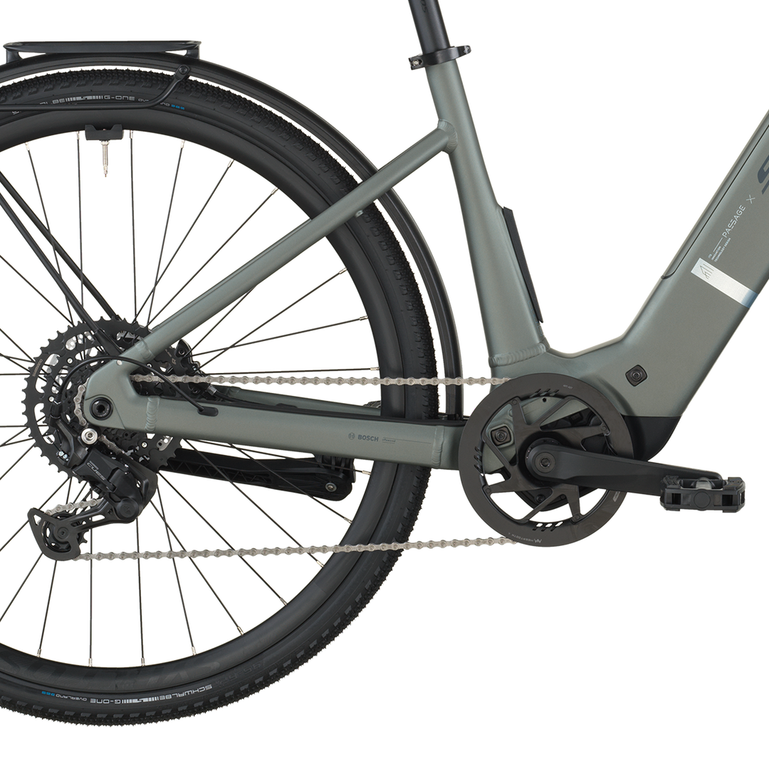 Scott Passage 20 Wave Green 2026 Electric Hybrid Bike