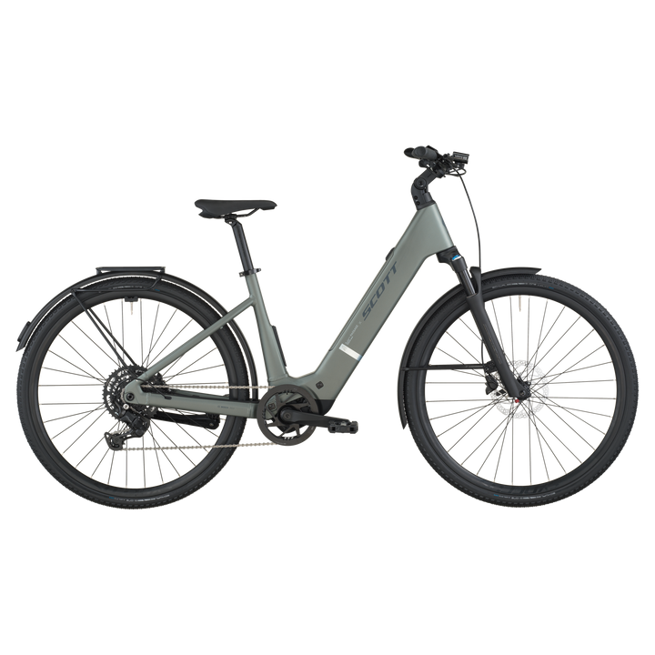 Scott Passage 20 Wave Green 2026 Electric Hybrid Bike