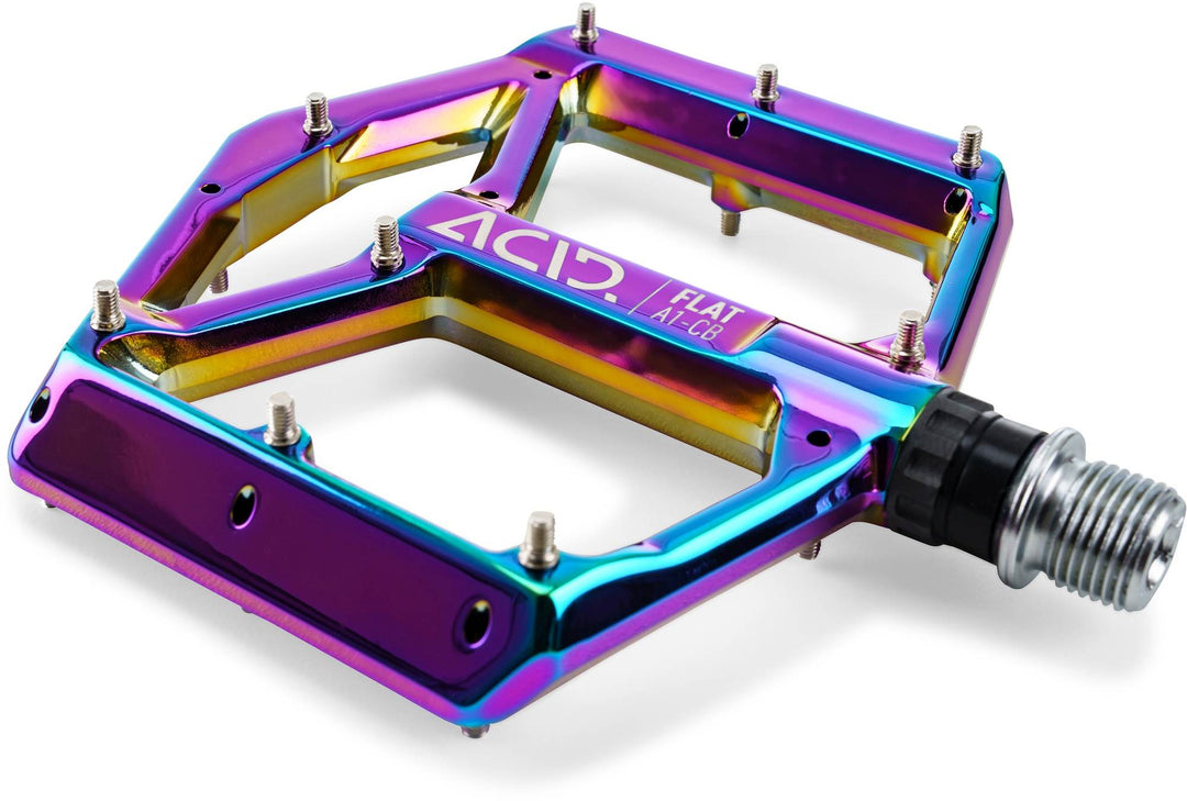 Acid Flat A1-CB MTB Bike Pedals Various Colours