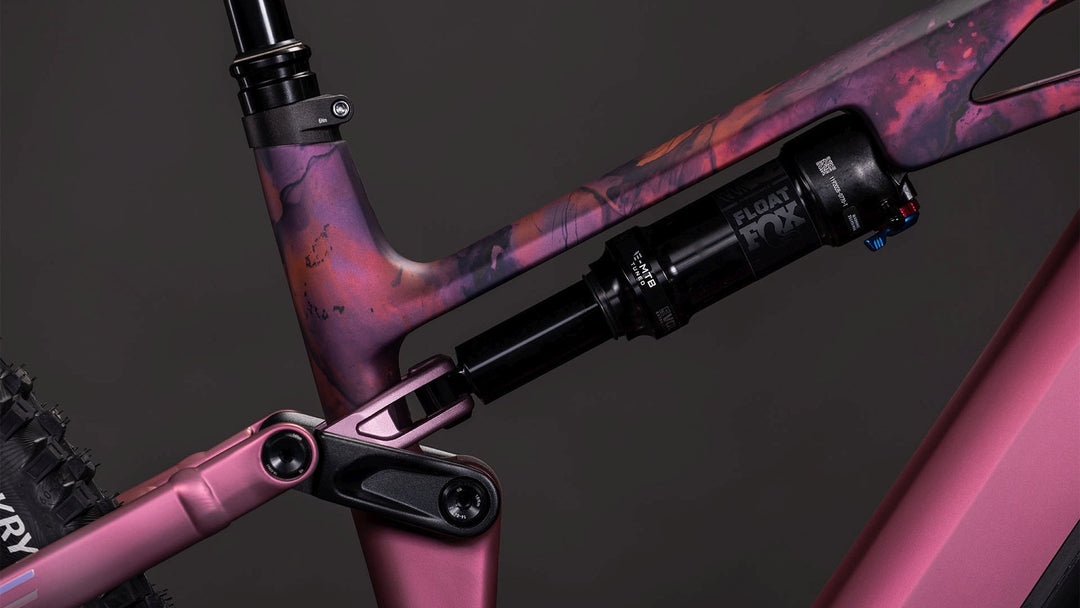 Cube Stereo Hybrid One44 HPC SLX 800 Shiftblush Art 2026 Electric Mountain Bike