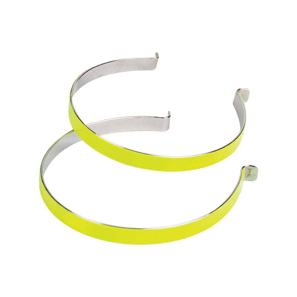 Plastic Trouser Bands Reflective Trouser Clip Bicycle Clips Riding  Equipment | eBay