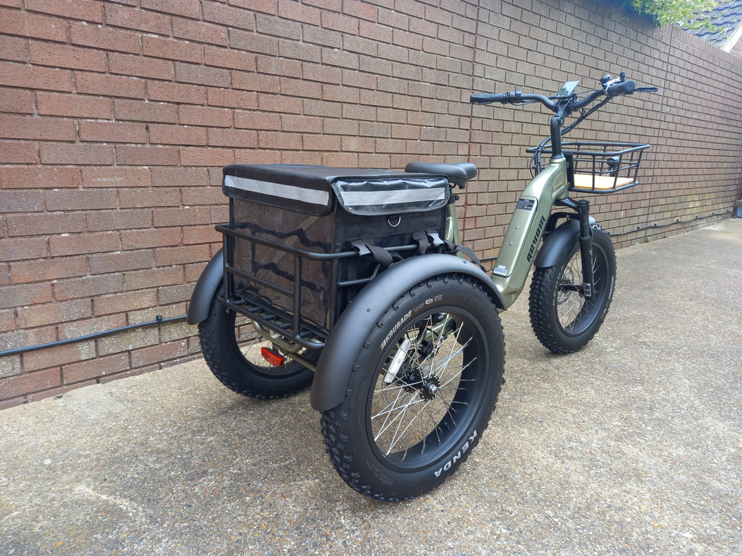 Revom T2 Fat Tyre Electric Cargo Trike