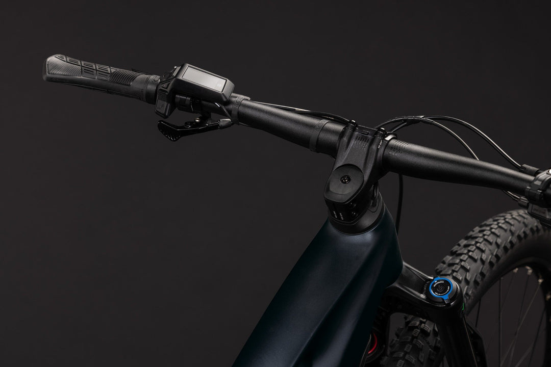 Cube Stereo Hybrid One44 Pro 800 Coal Black 2027 Electric Mountain Bike
