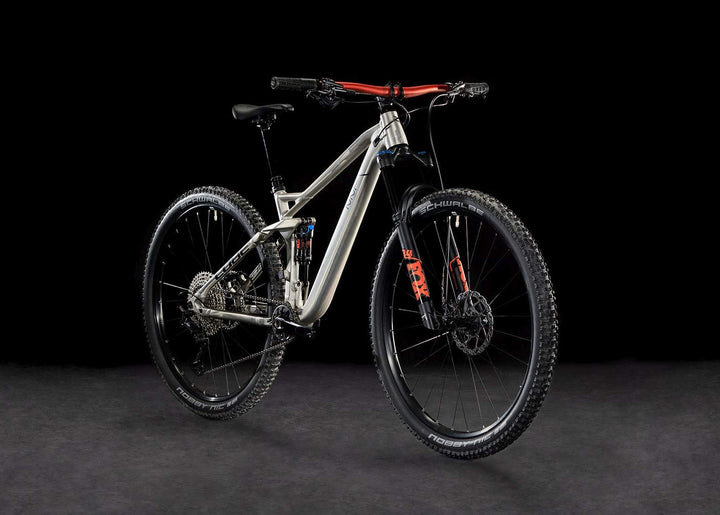 Cube Stereo One22 Race Rawmetal 2025 Mountain Bike