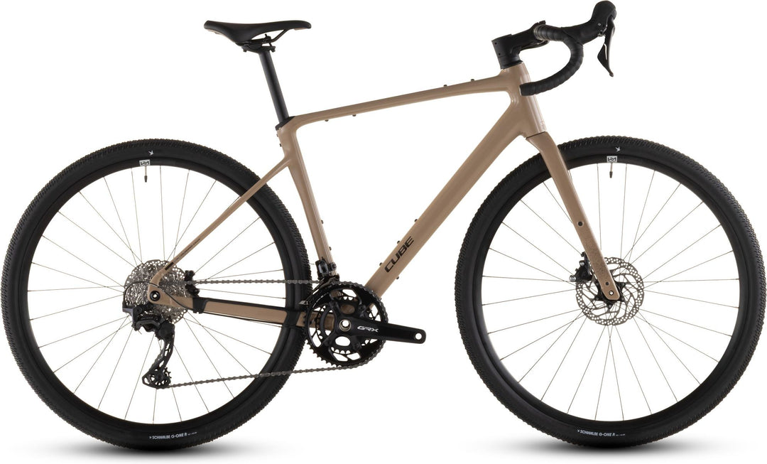 Cube Nuroad Race Cappuccino 2026 Gravel Road Bike – Les's Cycles