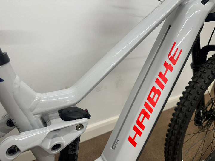 Haibike AllMtn 7 Grey 2024 FS Electric Mountain Bike - EX DEMO