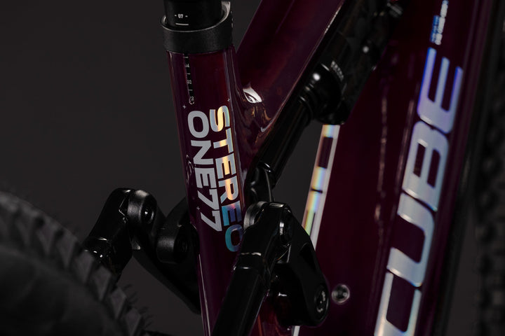 Cube Stereo Hybrid One77 HPC SLX 800 LiquidRed 2027 Electric Mountain Bike