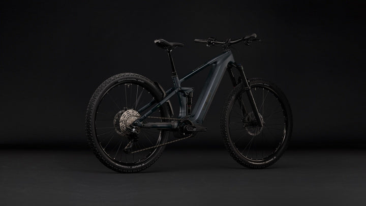 Cube Stereo Hybrid One44 Pro 800 Coal Black 2027 Electric Mountain Bike