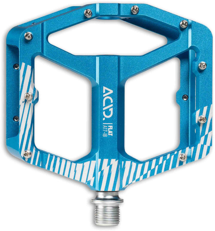Acid Flat 30 Bike Pedals Blue