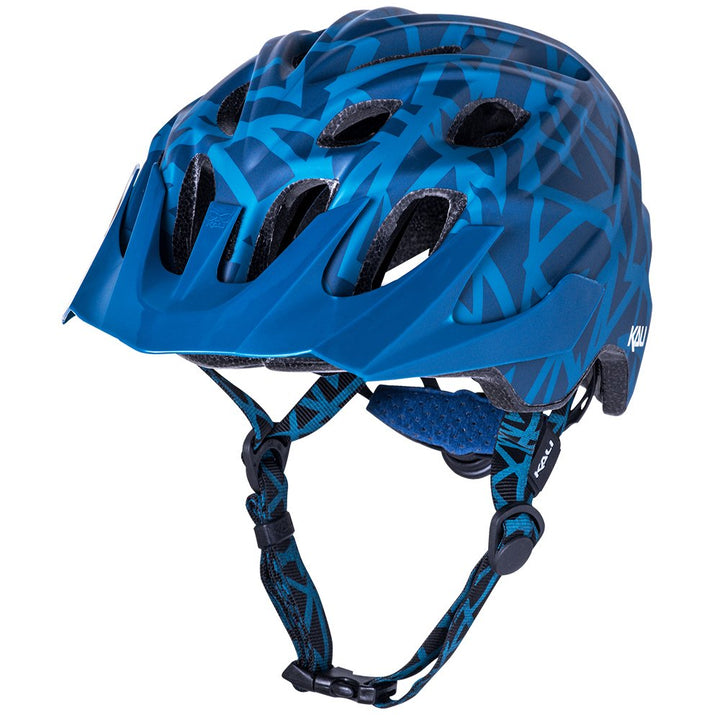 Kali Chakra Youth Plus Pyramid Matt Teal Kids Helmet