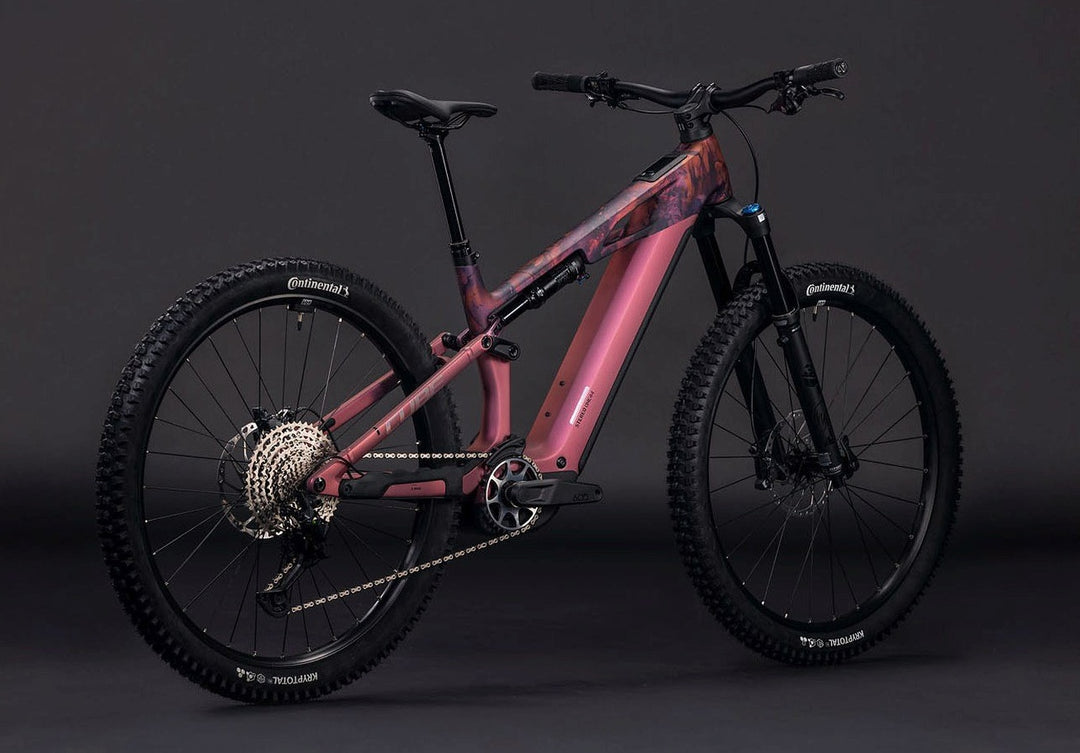 Cube Stereo Hybrid One44 HPC SLX 800 Shiftblush Art 2026 Electric Mountain Bike