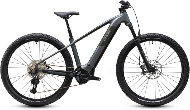 Cube Reaction Hybrid Race 800 Slabgrey Chrome 2027 Electric Mountain Bike