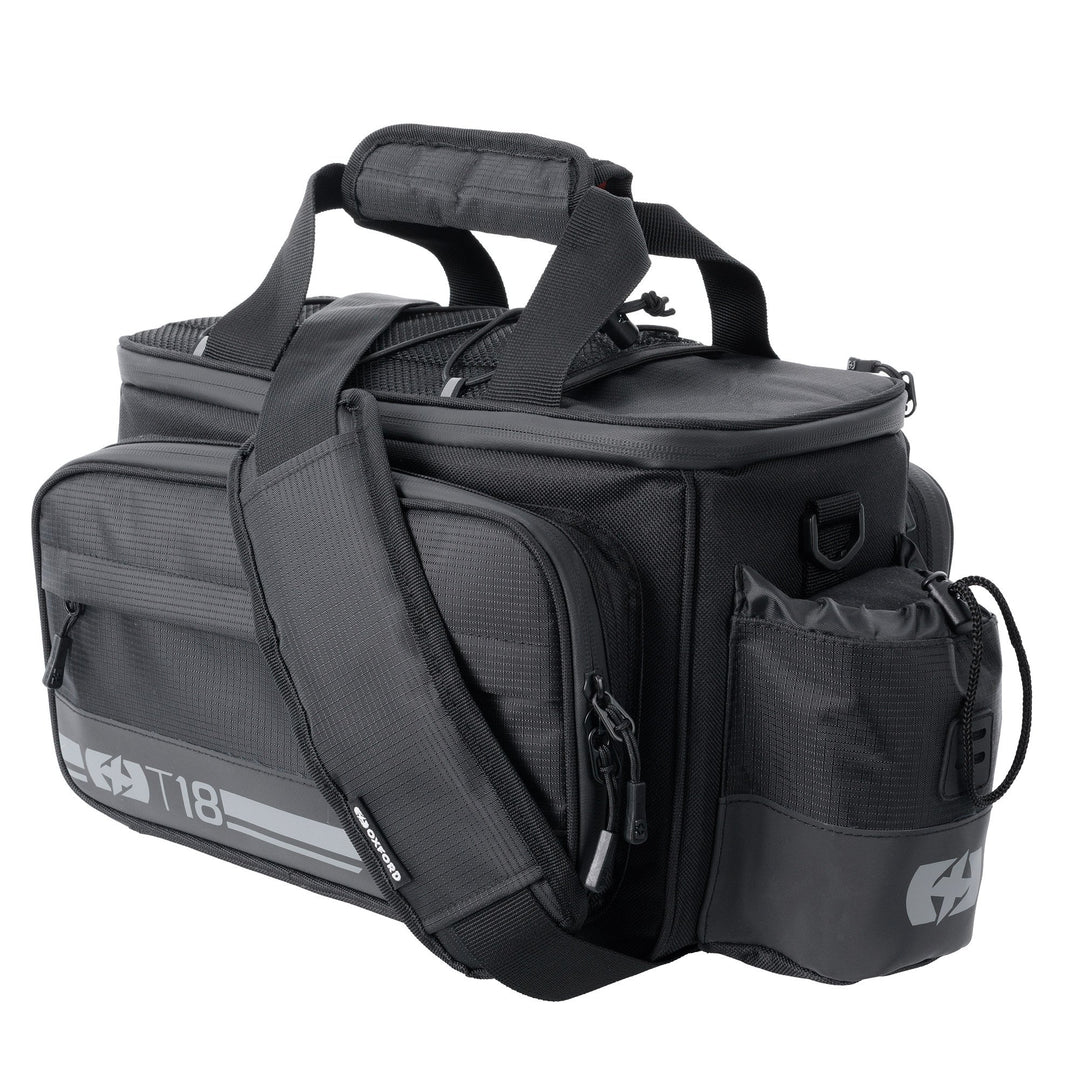 Oxford T18 Rack Top Bag With Panniers 18L