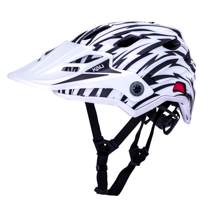 Kali Maya Child FF LTD Zolt Mat White/Black Detachable Kids Helmet