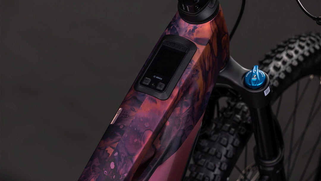 Cube Stereo Hybrid One44 HPC SLX 800 Shiftblush Art 2026 Electric Mountain Bike