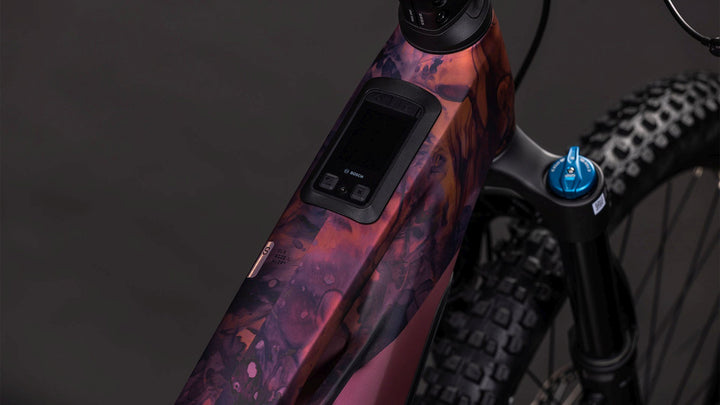 Cube Stereo Hybrid One44 HPC SLX 800 Shiftblush Art 2026 Electric Mountain Bike