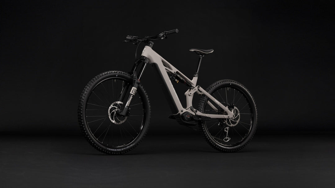 Cube Stereo Hybrid One77 HPC Race 800 Oat Grey 2027 Electric Mountain Bike