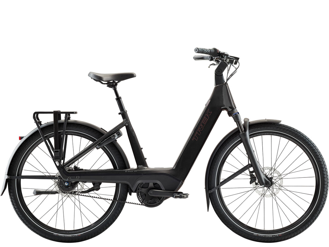 Trek Charter+ 4 Nexus 5 Belt 540 Wh Lowstep Darkweb 2027 Electric Hybrid Bike