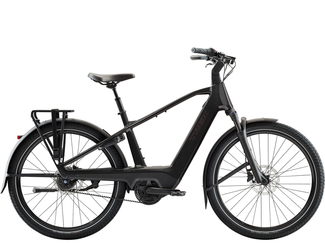 Trek Charter+ 4 Nexus 5 Belt 800 Wh Dark Web 2027 Electric Hybrid Bike
