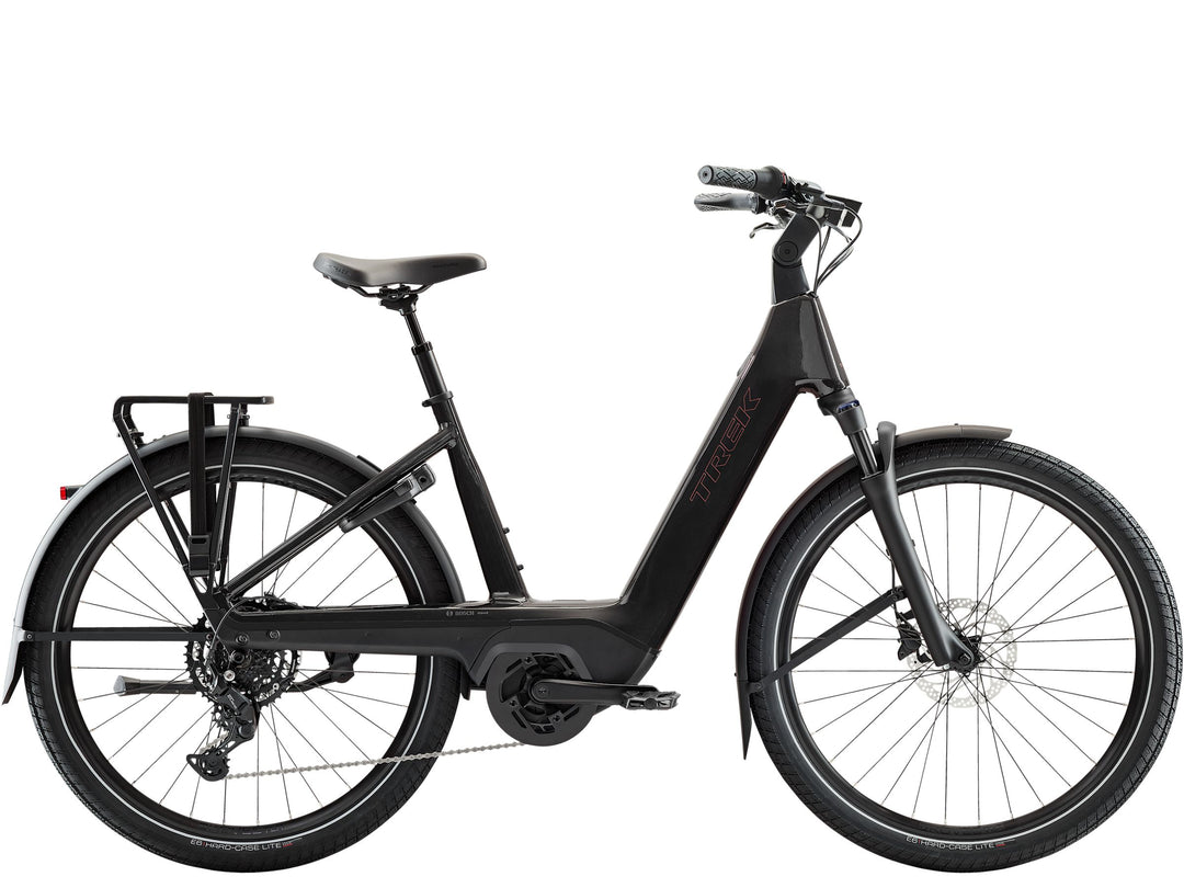 Trek Charter+ 4 R9 800 Wh Lowstep Dark Web 2027 Electric Hybrid Bike