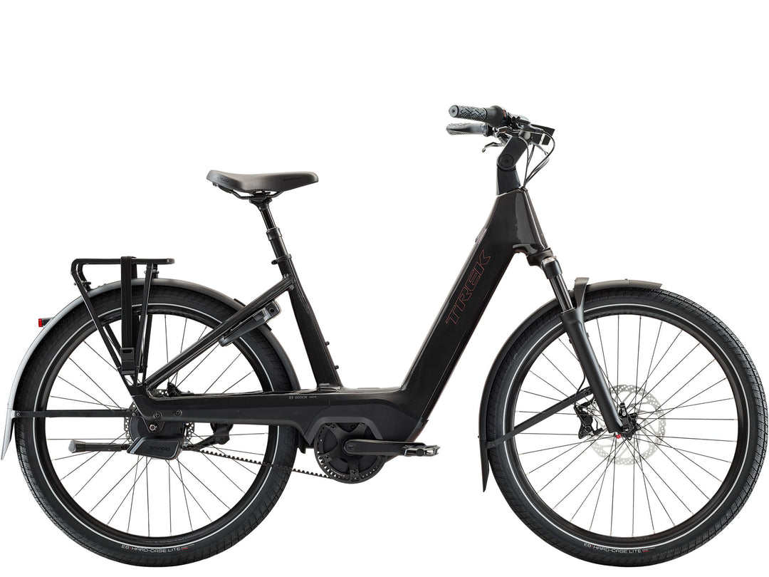 Trek Charter+ 5 Auto 540 Wh Lowstep Dark Web 2027 Electric Hybrid Bike