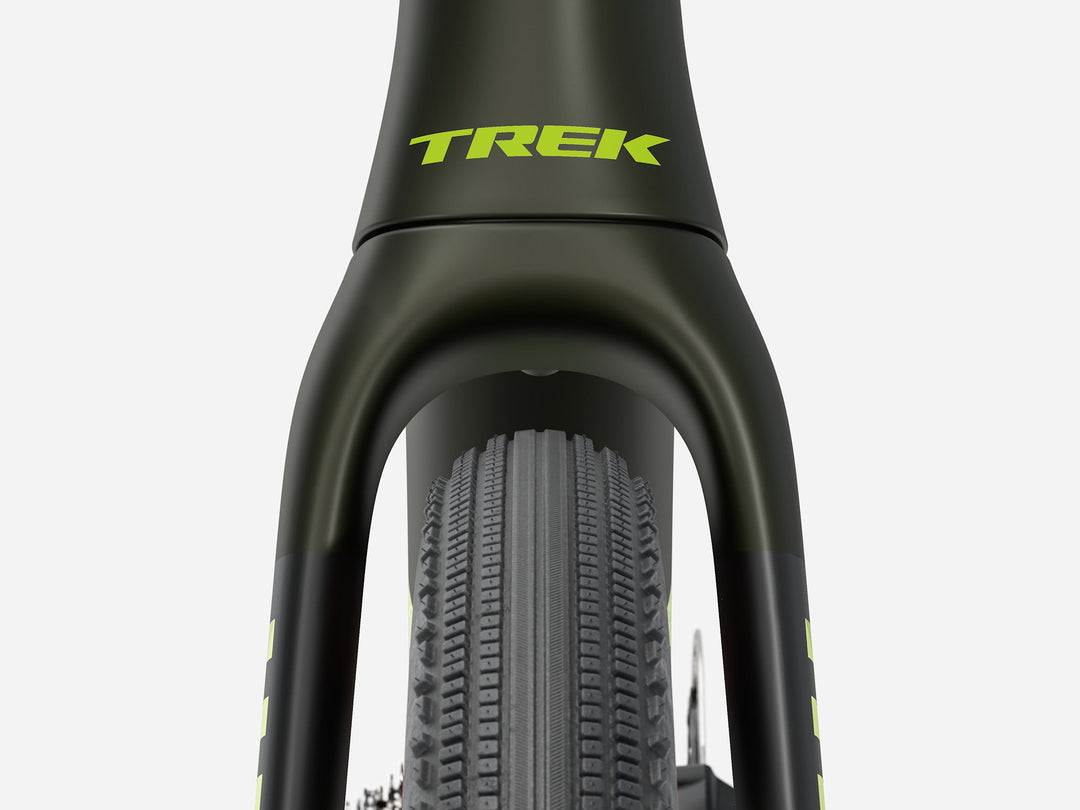 Trek Checkmate SLR 7 AXS Olive Drab Glowstick 2027 Gravel Bike