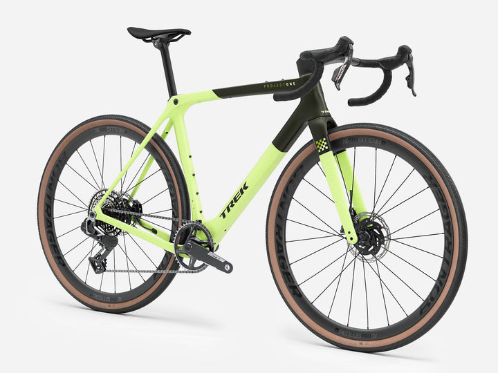 Trek Checkmate SLR 7 AXS Olive Drab Glowstick 2027 Gravel Bike