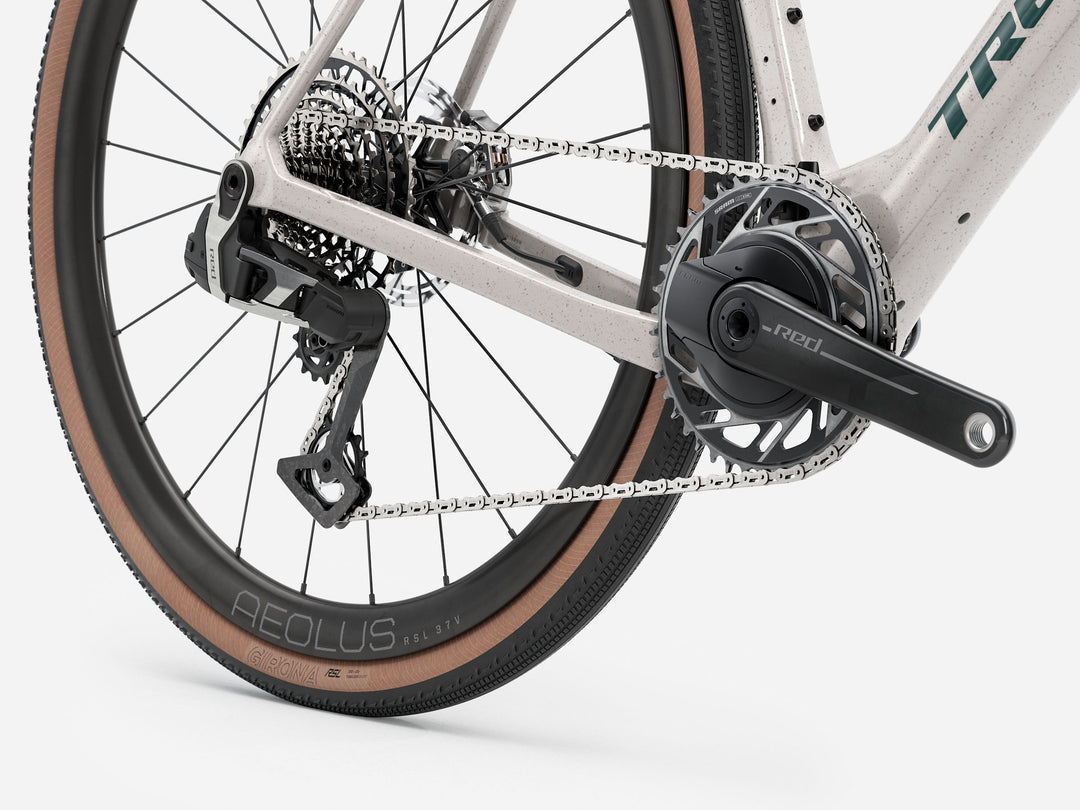 Trek Checkmate SLR 9 AXS Buff Beige Supernova Splatter 2027 Gravel Bike