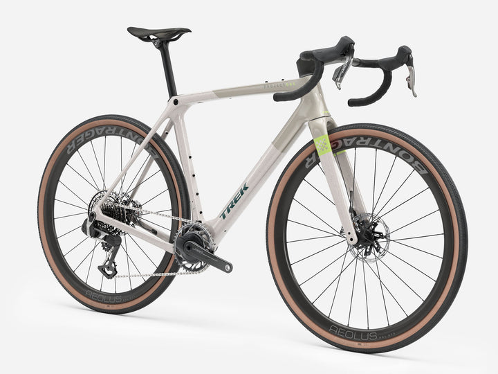 Trek Checkmate SLR 9 AXS Buff Beige Supernova Splatter 2027 Gravel Bike
