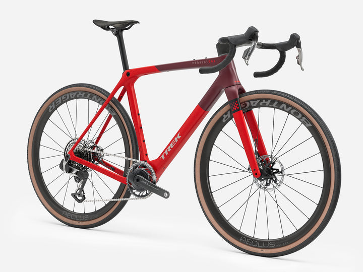 Trek Checkmate SLR 9 AXS Radioactive Red Sedona Red 2027 Gravel Bike