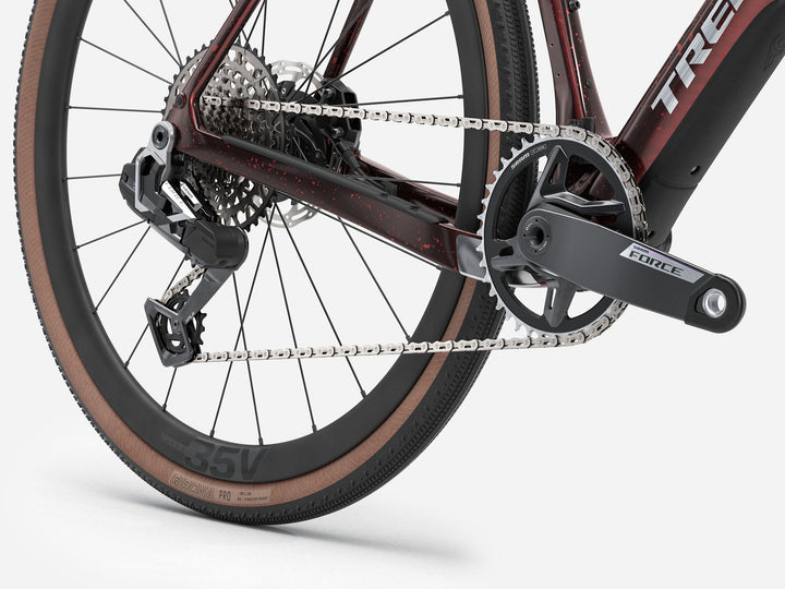 Trek Checkpoint SL 7 AXS Gen 3 Dark Red Carbon Red Smoke Splatter 2027 Gravel Bike