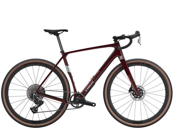 Trek Checkpoint SL 7 AXS Gen 3 Dark Red Carbon Red Smoke Splatter 2027 Gravel Bike