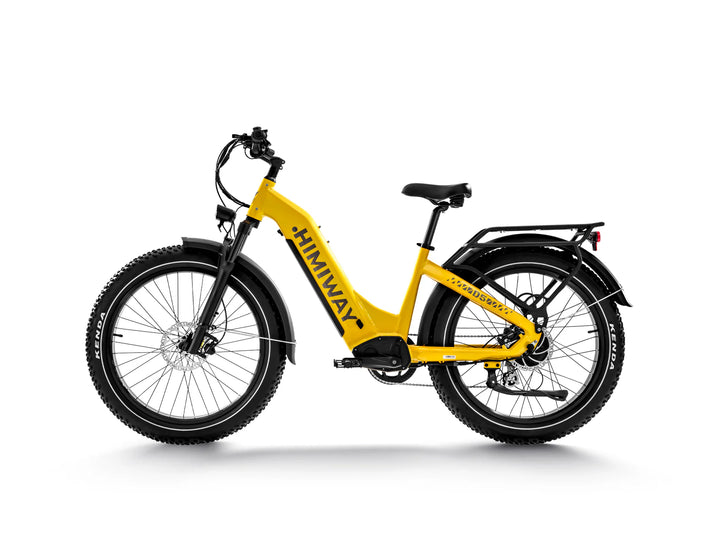 Himiway Zebra ST Fat Tire Yellow 2024 Electric Hybrid Bike