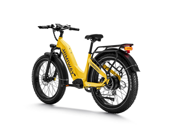 Himiway Zebra ST Fat Tire Yellow 2024 Electric Hybrid Bike