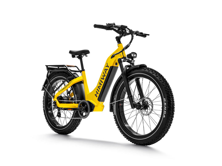 Himiway Zebra ST Fat Tire Yellow 2024 Electric Hybrid Bike