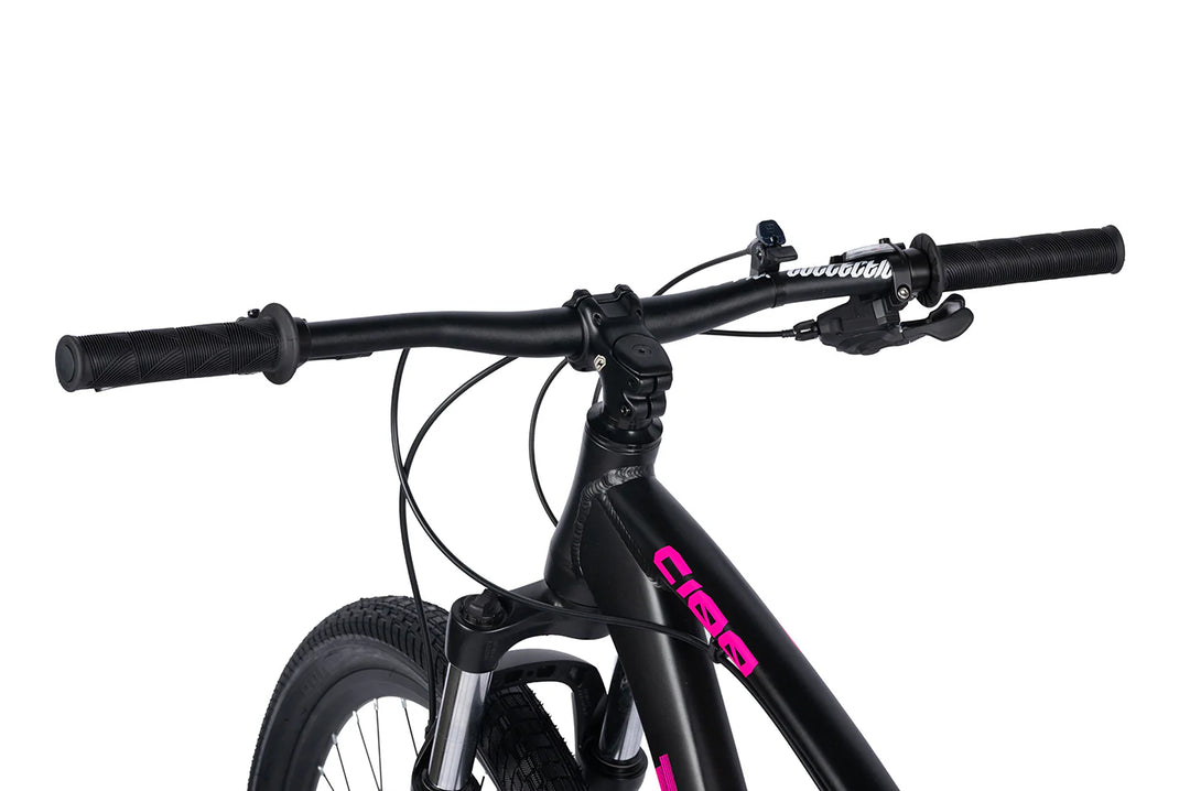 Collective Bikes C100 V3 Black Pink Bike Les s Cycles