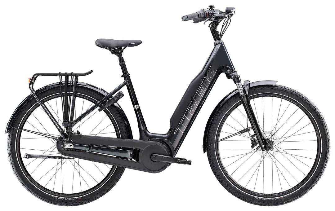 Trek District+ 3 Lowstep Lithium Grey 2026 Electric Hybrid Bike