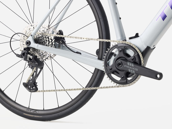 Trek Domane+ ALR 5 Plasma Grey Pearl 2027 Electric Road Bike
