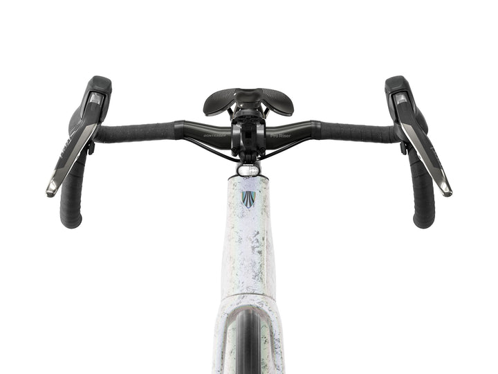 Trek Domane+ SL 9 AXS Gen 5 Mother of Pearl Silver Marble 2027 Electric Road Bike