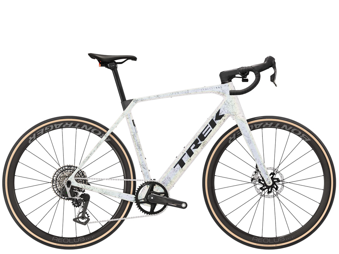Trek Domane+ SL 9 AXS Gen 5 Mother of Pearl Silver Marble 2027 Electric Road Bike
